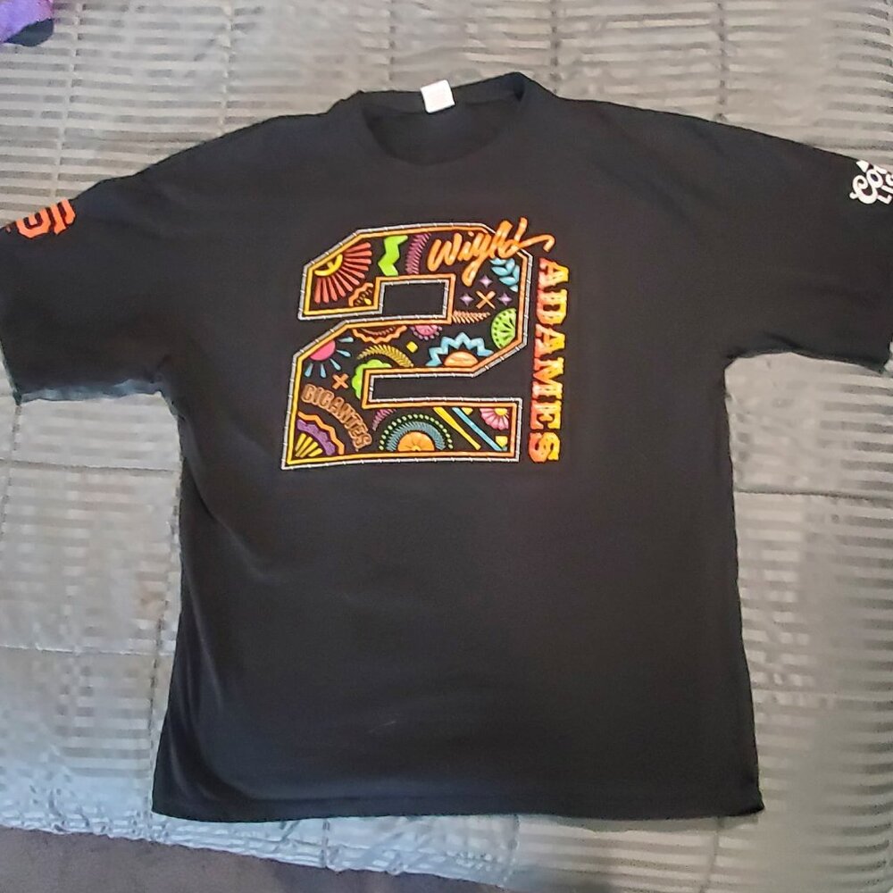 2025 SF Giants Adames Giveaway Shirt Men’s XL MLB Stadium Promo Tee